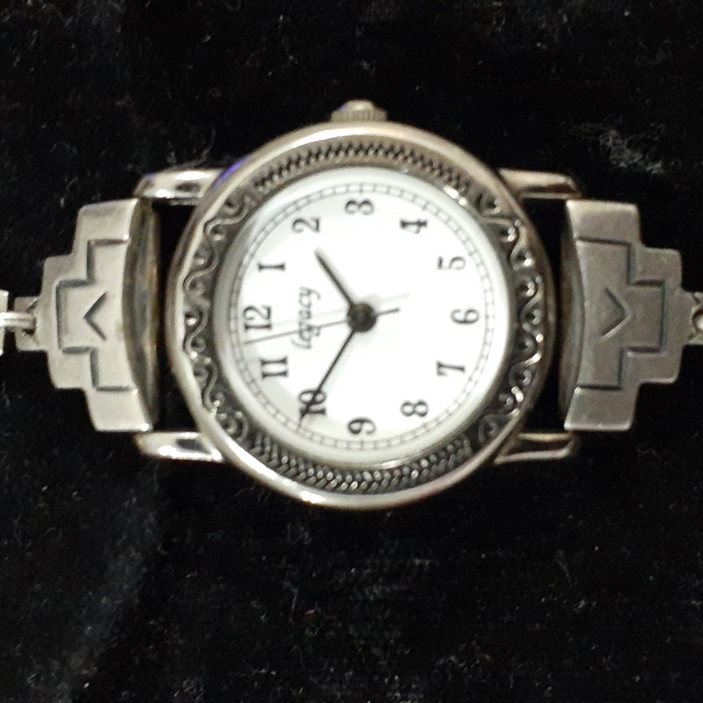 Sterling Silver Lapis Legacy Adjustable Watch 925 - image 2